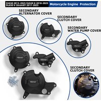 accesorios para moto For SV650 2015-2025 SV650X 2018-2025 DL650 2017-2025 GBRacing Secondary Engine Cover Set