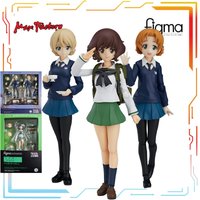 Max Factory Figma Finished Product Movable Exquisite Doll Girl and Tank Theater Edition Anime Toys Model Festival Gift for Boys