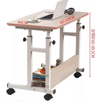 Removable Moisture Resistant Bedside Table Dormitory Lazy People To Lift Computer Desk Home Sofa Side Tables