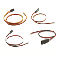 5Pcs Prewired JR Futaba Male Female Servo Pigtail Connector Plug 22awg 100/150/200/300/500mm for RC Car Model Plane