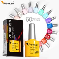 Venalisa Nail Gel Polish TPO FREE HEMA FREE Super Gorgeous Nail Manicure Semi Permanent Soak off UV LED Nail Gel Varnish 7.5ML