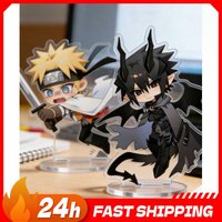 Anime Peripherals Naruto Uzumaki Figure Acrylic Stand Sasuke Uchiha Figurine Standing Plate Decoration Collection Toys Gifts