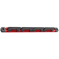 Magnetic Screwdriver Bit Organizer Rack 40 Holes Aluminum Alloy Storage Holder For 6.35mm Drill Bits Space Saving Tool Box Acces