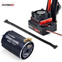 Rocket-RC Motor Supersonic Sensored Brushless 540 Motor 120A brushless Esc and 120A ESC Combo for 1/10 RC Car RC Motor RC Esc