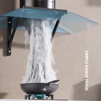 Kitchen Range Hood Ventilation System Strong Ventilator Household Exhaust Fan House Ventilation Extractor Fan