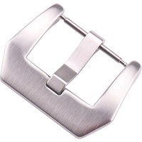 Wholesale 10pcs/Set 20mm 22mm 24mm Stainless Steel Watch Buckle Black Silver Watchband Strap Clasp Band Accessories