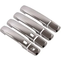 For Kia Soul 2014 2015 2016 2017 2018 2019 Chrome Car Door Handle Cover Decor Trim Sticker Styling Accessories