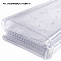High-quality PVC Transparent Tarpaulin with Upgraded Reinforced Corners and a Fully Enclosed et Design Yeleextremely Durable