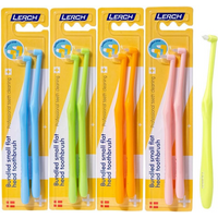 8pcs Orthodontic Toothbrush End Tuft Tootbrush for Braces Single Pointed Brush Dental Tooth Gap Brush Small Pointed Pet Brush