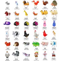 Walking Balloon Baby's Birthday Party Decoration Kindergarten Shopping Mall Layout Pushing Walking Pet Balloon