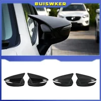 For Mazda CX-3 CX-4 CX-5 CX3 CX4 CX5 2015+ Car Styling 1 Pair Rearview Mirror Cover Cap Mirror Housing Cover Rearview Caps