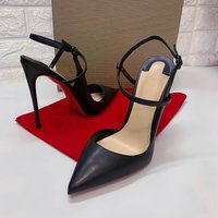 2025 New Summer Autumn Black 12cm Lace up Super High Heels Sandals Slim Pointed Shoes Sexy Temperament Single Ladies Footwear