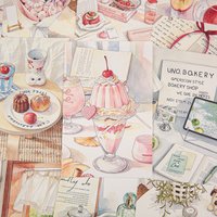 30sheets Kawaii Cartoon Animal Diary Illustration Commemorative Card Postcard Handmade Scrapbooking Material Card Paper