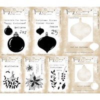Christmas Ball Stamps & Stencil Scrapbook Diary Decoration Embossing Template DIY Greeting Card Handmade