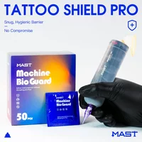 Mast Tattoo Machine Cartridge Bulk Covers Sleeves 100pcs/300pcs/500pcs Disposable for Wireless Rotary Tattoo Machine Supplies