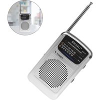 Outdoor Radio Dual Band Digital Radio SW/AM/FM Portable Mini Radio LCD Display Battery Operated for Indoor Outdoor Emergency Use