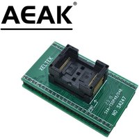 AEAK Top Quality TSOP48 to DIP48 adapter,TSOP48 test socket 0.5mm Pitch for RT809F RT809H & for XELTEK USB Programmer