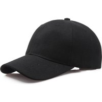 Schwarze Kappe, einfarbig, Baseballkappe, Snapback-Kappen, Casquette-Hüte, tailliert, lässig, Gorras, Hip-Hop, Papa-Hüte, Männer, Frauen, Unisex