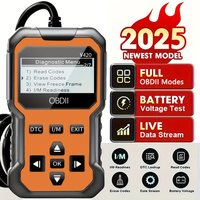 V420 Obd2 Diagnostic Tool for Cars and Trucks (Applicable from 1996 Onwards) - Engine Fault Light Detector, Battery Voltage Tester, Real-Time Data Stream, Frozen Frame Data, USB Powered (No Battery