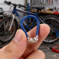 1pc Bicycle Spoke Wrench Road Bike Spoke Adjustment Tool Rubber Handle Outdoor Cycling Repair Accessories