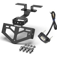 FOR HONDA VFR800 GROM MSX125 XRV750 XADV750 VTR1000F Motorcycle License Plate Holder Tail Light Bracket Tidy Fender Eliminator