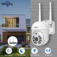 Hiseeu 3/5/8MP WIFI PTZ IP-Kamera 1536P 5X Digitalzoom Menschenerkennung Zwei-Audio P2P Farbnachtsicht Outdoor Wasserdichte Kamera für Hiseeu Drahtloses CCTV-System