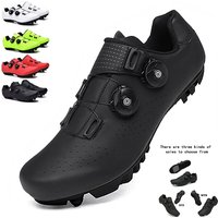 AliExpress CC chengta Professional Mountain Bike Cycling Shoes MTB Flat Cleat SPD Shoes Outdoor Self-Locking Big Size 47 Racing Bicycle Sneakers Men