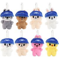 Skzoo Plush Toys Skzoo Keychain Plush Cartoon Stuffed Animal Plushies Doll Kawaii Companion for Boy And Girls Adults Fans Gift