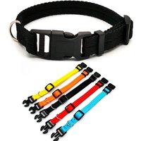 Pet Dog Collar Solid Color Puppy Collars Medium Dogs Quickly Disengaged Pet Dog Training Collar Teddy Bichon Small Dog Collar
