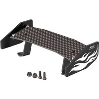 KYX Racing Aluminum Rear Wing Car Spoiler Upgrades Parts Accessories for 1/18 RC Crawler Car LOSI Mini-T 2.0