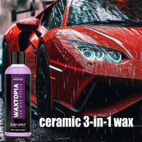 Hydroshine Car Ceramic Wax Coating Protection Ceramic Polish Waterless Long-Lasting High,3-In-1 Gloss Wash Quick Detailer