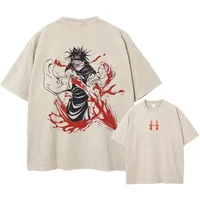 Jujutsu Kaisen Cotton High Quality t shirt anime comic men t shirt manga male clothing