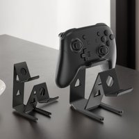 Gamepad Rack Stand Space Saving Desktop Stand Dual Game Controller Stand Holder for Switch/PS5/PS4/Xbox Game Accessories