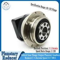 Rotating Platform Reducer Helical Gear 3 Arcmin Gearbox Ratio 3:1~100:1 DD Motor Circular Positioning Table Planetary Reducer