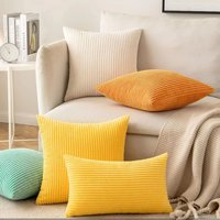 Customized Pillow Cover in Multiple Sizes 35/45/50/60/70CM Living Room Sofa Hotel Bedroom Bed Cushion Cover