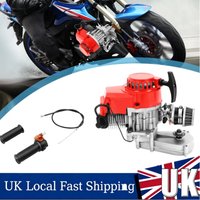 AliExpress NONE 49cc 2 Stroke Engine Motor Air Cooling Pull Start with Carburetor Air Filter Gear Box For ATV Scooter DIY Engine Quad Motorized Bicycle Dirt for Mini Pocket Quad Dirt Bike