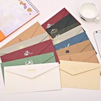 50 Pcs 22x11cm Colored Mailing Envelope Blank Thank You Cards DIY Envelope for Office Invoices Personal Letters Invitations