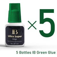 IBeauty Ultra Super Eyelash Extension Glue Supplies Green Cap Waterproof Adhesive Makeup Tools Strongest Fastest Eyes Open Korea