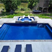 Custom Design Supplies Luxury Hotel House Family Adults Outdoor Spa Swimming Pool Ingroun Swimming Pool Equipment