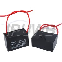 CBB61 Fan Capacitor 450V Ceiling Fan Motor Run Rectangle Capacitor CBB 61 1UF 1.2UF 1.5UF 2UF 2.5UF 3UF 4UF 5UF 6UF 10UF