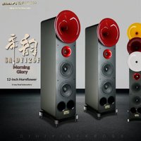 12-inch Speaker Flower Cabinet Home-use High-power Three-way Dual-subwoofer Speaker High-fidelity Floor-standing Speakers