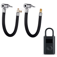 Für Xiaomi Elektrische Luft Kompressor 1S 2 Auto Reifen Inflator Schlauch Aufblasbare Pumpe Verlängerung Rohr Adapter Twist Reifen Locking fahrrad