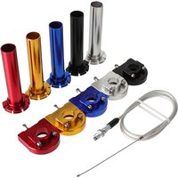 AliExpress NONE 22mm 7 8 Aluminum Throttle Grip Twist Quick Action Throttle Kit With Cable For 50cc 110cc 125cc Dirt Pit Bike Motorcycle ATV