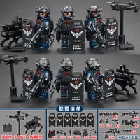 Soldiers, special forces, building blocks, handsome special police, Veyron Delta Operation, military toys, gifts.