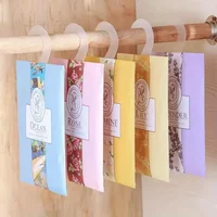 5/6pcs Car Wardrobe Closet Hanging Fragrance Sachet Air Freshener, Aromatherapy Perfume Incense Decor for Home Office Lavender
