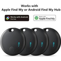 Air Tracker Tag Bluetooth Tracker Smart Tags Locator Tracking Device Item Finder Works with IOS Find My or Android Find My Hub