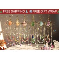 1pc,Art Deco Acrylic Wall Hanging Decorative Sign - Elves Theme Mason Jar Shaped Light Catcher - Multipurpose Fairy Princess Pla