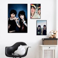 Jake W-Webber And Johnnie Sleek and sophisticated poster sticker, perfect for living rooms, bedrooms, hallways, pubs, bistros