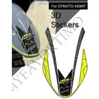 AliExpress NONE For CFMOTO 450MT Adventure Bike Motorcycle Handguard Fairing Fender Fuel Tank Pad Sticker Moto Epoxy resin Decals cf moto mt45
