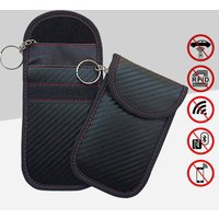 Key Signal Shielding Box Faraday Cage Remote Control Package Keyless Rfid Shielding Package Car Accessories